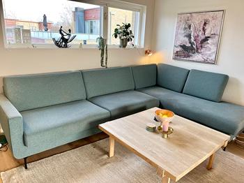 Hjørnesofa chaiselong