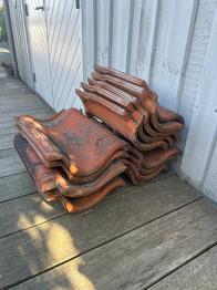 Gratis røde tagsten.