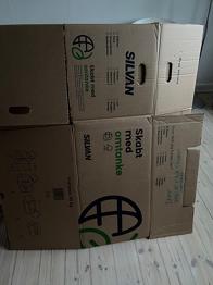 GRATIS! Silvan flyttekasser pap flyttekasser