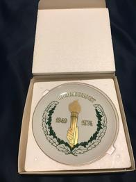 Gratis Hjemmeværnet Tallerken 25 års jubilæum - 1949-1974, Bing & Grøndahl