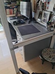Ilva skrivebord og skab
