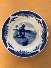 Den Lille Havfrue - figur og platte