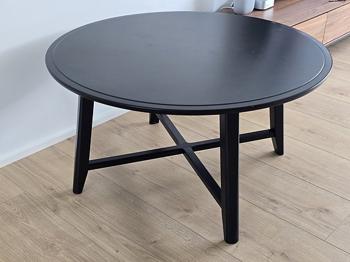 IKEA KRAGSTA  Sofabord Ø90 sort