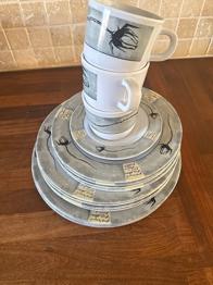 Melamin sæt Gimex camping