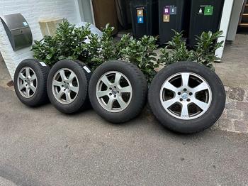 XC60 2008-2017 original fælge med dæk (brugte)