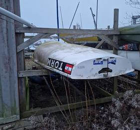 470-jolle til afhentning