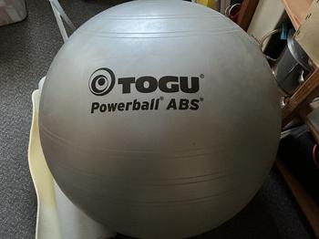 TOGU Powerball ABS træningsbold grå