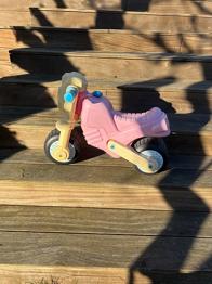 IKEA løbecykel plastik rosa