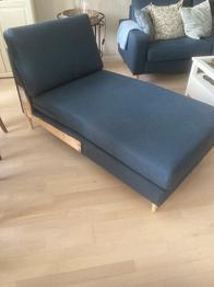 Chaiselong del fra hjørnesofa