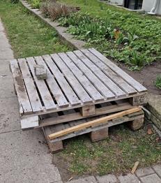2 europaller, gratis, afhentning i København