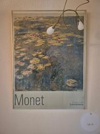 Monet plakat i ramme