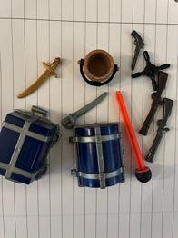 Spare parts til playmobil piratskib sæt