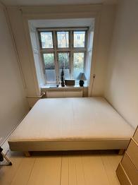 Boksmadras seng 160x200, med topmadras, gratis afhentning