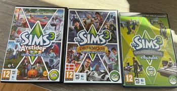 EA The Sims 3 spil (3 stk i alt)