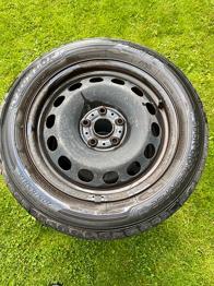 4 dæk med fælge