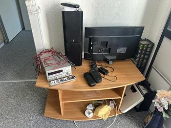 Gratis TV bord + marmor bord