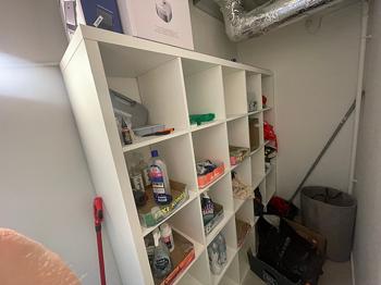 Kallux 5 gange 5 reol ideal for depot.