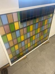 Blyindfattet vindue / rude