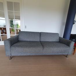 3 personers grå meleret sofa fra Ilva