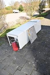 0 kr. – KAN HENTES I DAG – Nibe Fighter 310P (defekt)