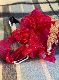 Flamingo badedyr til en person