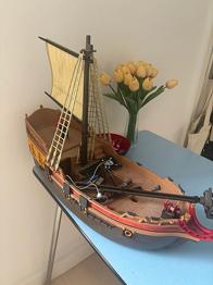 Playmobil piratskib bortgives