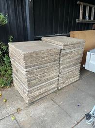 Betonfliser 62,5 x 62,5 cm - Gratis
