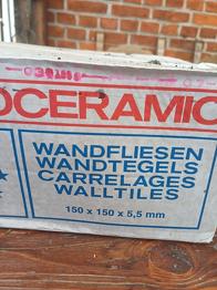 VÆG FLISER 15 X 15CM X 5,5 MM