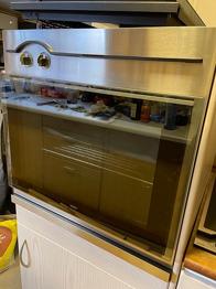 Indbygningsovn og kogeplade varmluft
