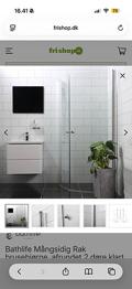 Bathlife MÅNGSIDIG 54/H1 GO brusedøre glas