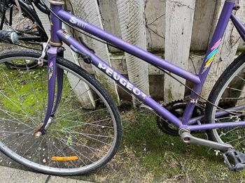 Vintage Peugeot dame racercykel 50 cm stel 26