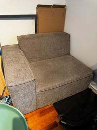 MODUL MED ARMLÆN TIL VENSTRE QUADRATO