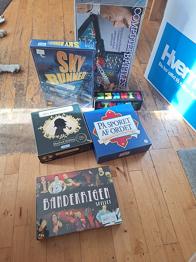 RESERVERET - gratis forskellige brætspil