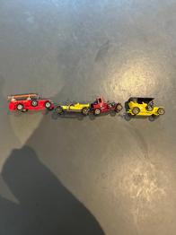 Matchbox modelbiler i metal – gamle biler, 4 stk