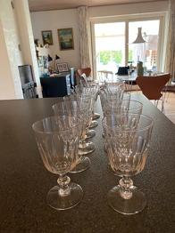 5 stk facet slebne Christian d 8