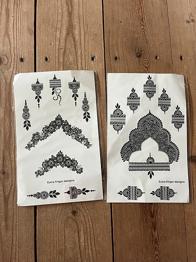 Henna falske tatoveringer