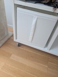 SKUBB stofkasser fra IKEA – gives væk
