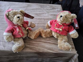 2 twilinger  bamser kan give til twilinger, betales 80 kr for frakt.