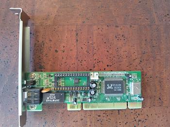 Netværkskort Realtek RTL8139D 10/100 netkort