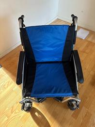 Rehasense Icon 35 Pro transportkørestol blå