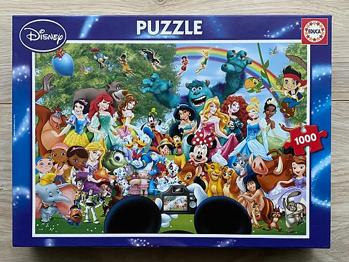 Disney - mangler 2 brikker, puslespil (Se 20% rabatten)