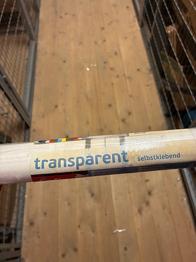 Gratis d-c-fix transparent selvklæbende folie