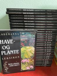 Lademanns Have- og Plante Leksikon bogsamling