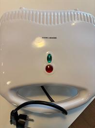 Cook & Baker toastmaskine hvid