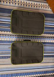 Rejsekuffert uden hjul – stofmodel – gratis (skal hentes)