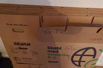 Silvans flyttekasser x14