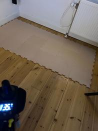 Skum puslespilsmåtte/legemåtte