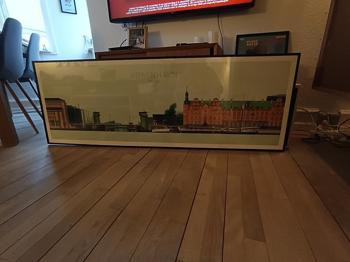 København. Havnen.52x150cm, Havnen