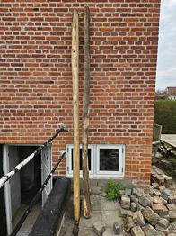Naturpæle i robinietræ x 2