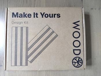 WoodUpp Design Kit Samples/Prøver Valnød & Engelsk Valnød